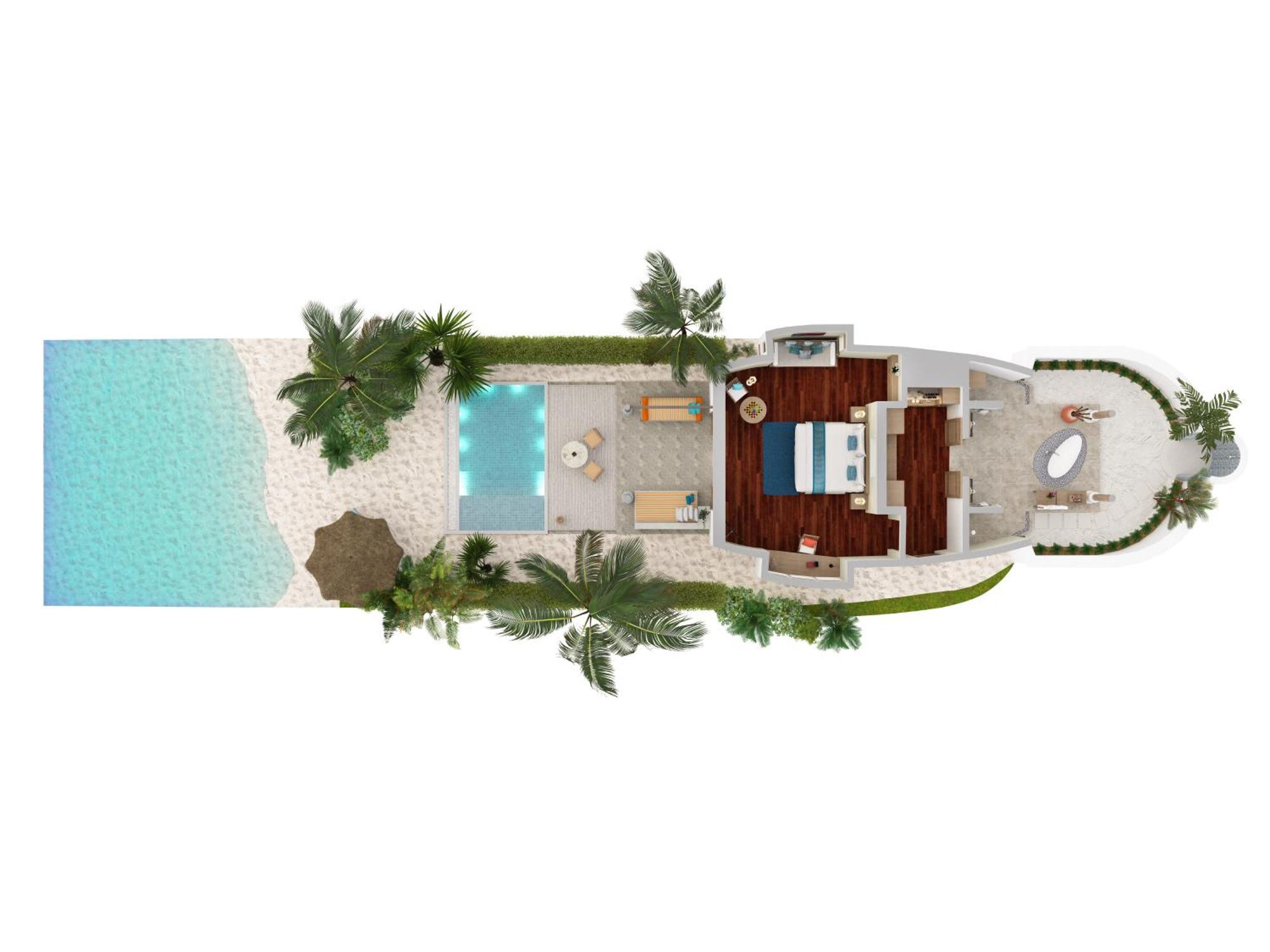 Anantara Dhigu Maldives Resort Dhigu Island Rom bilde